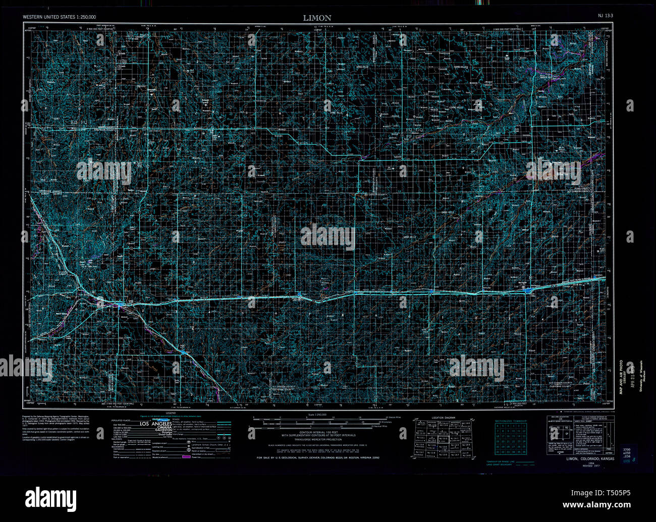 Limon colorado map hires stock photography and images Alamy