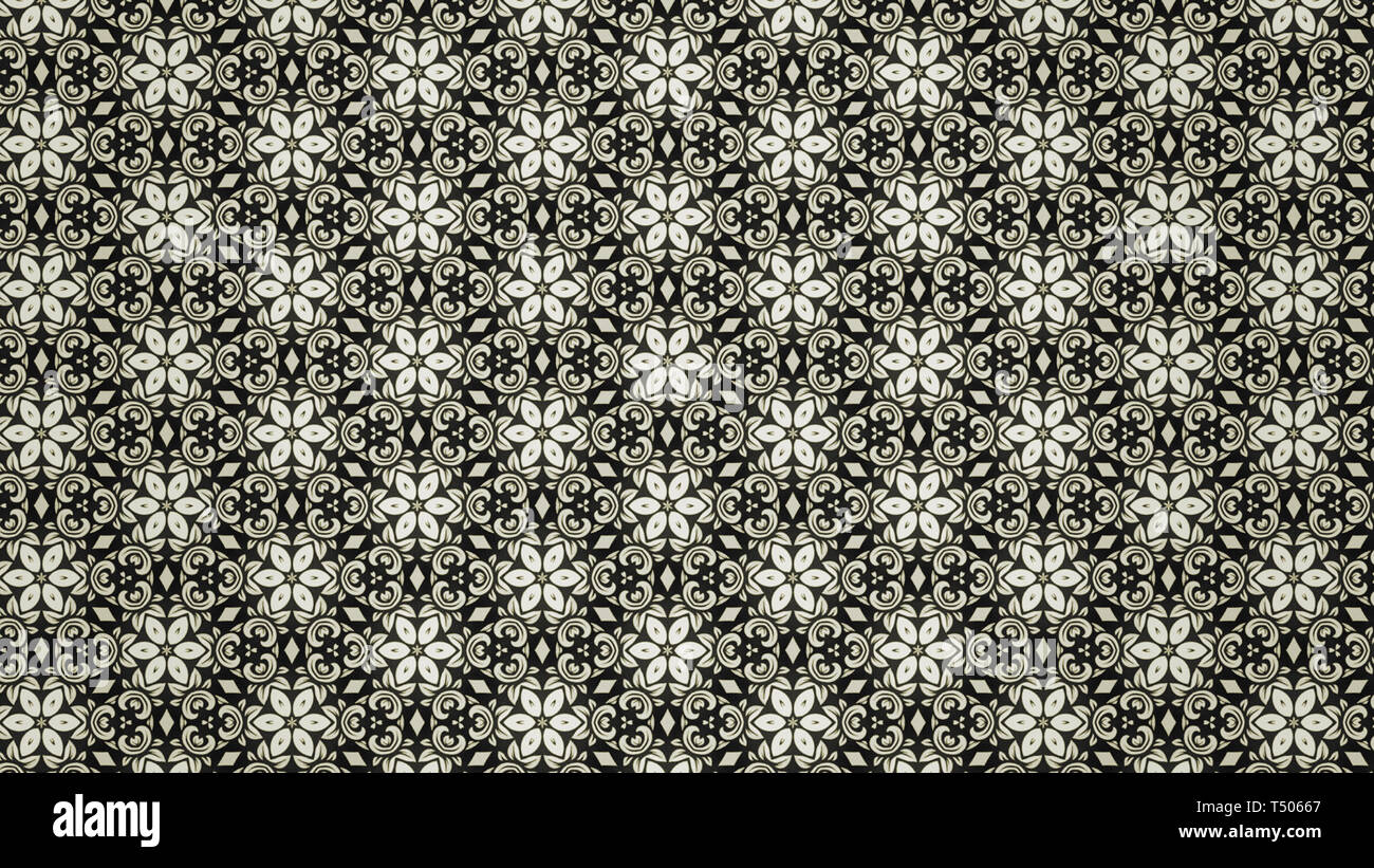 Brown Geometric Pattern Wallpaper Image Stock Photo - Alamy