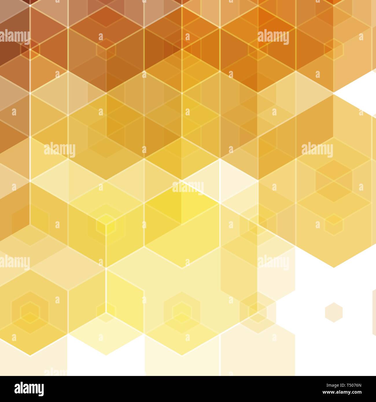 Golden hexagons hi-res stock photography and images - Alamy