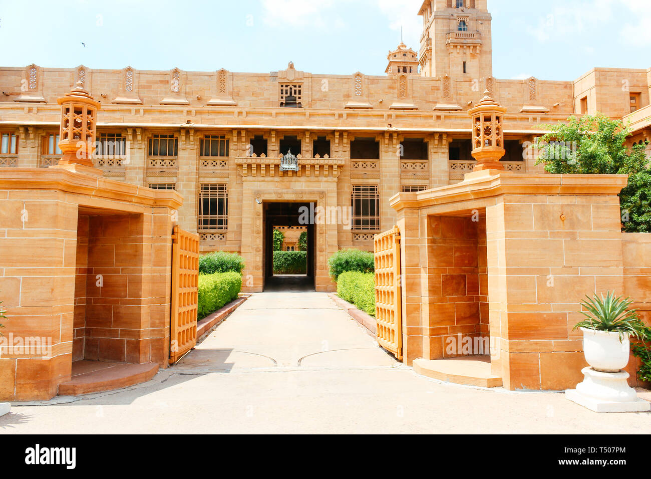 Umaid Bhawan Palace-Rajasthan Stock Photo