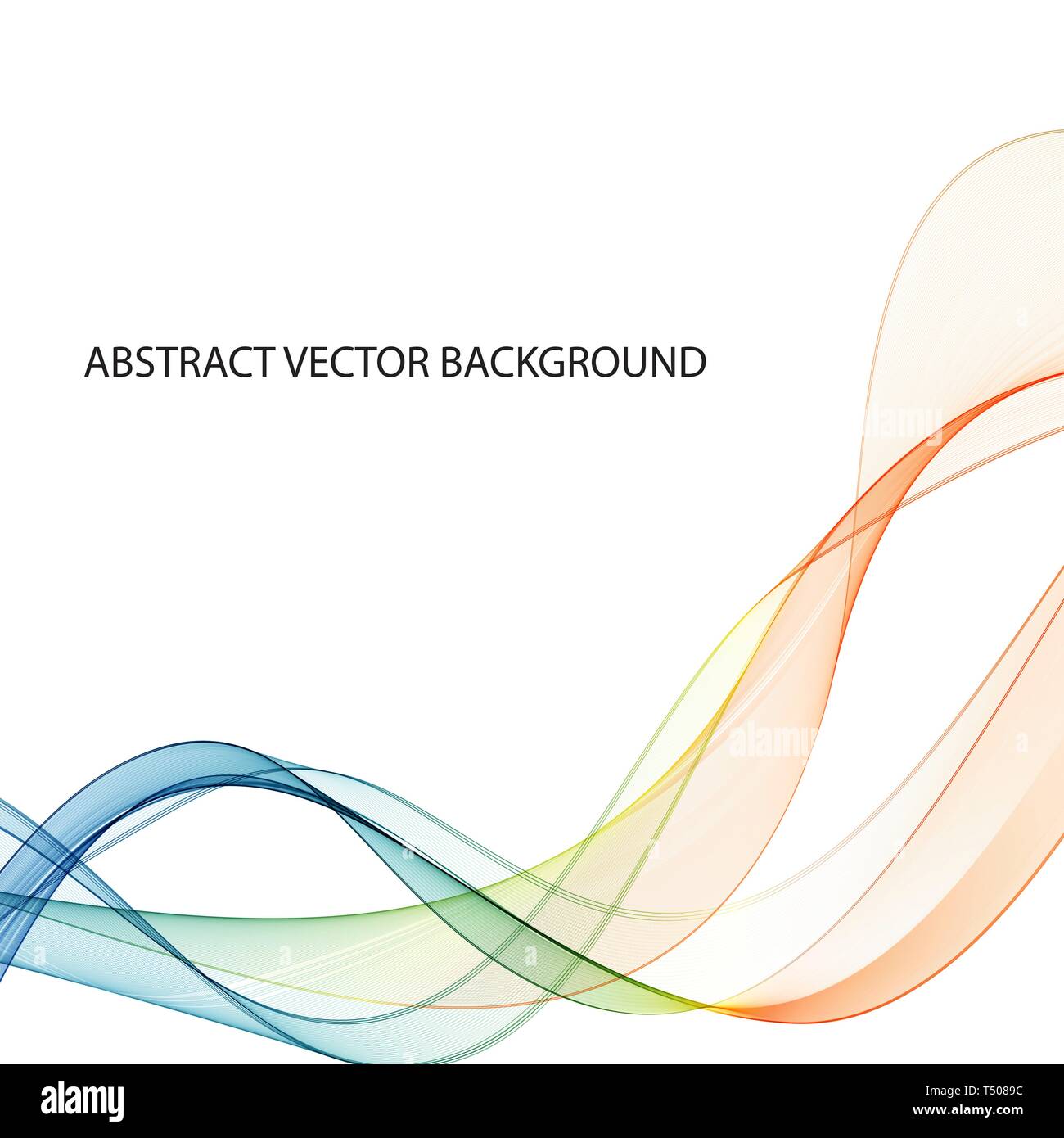 Abstract colorful background with wave, vector illustration Stock Photo ...