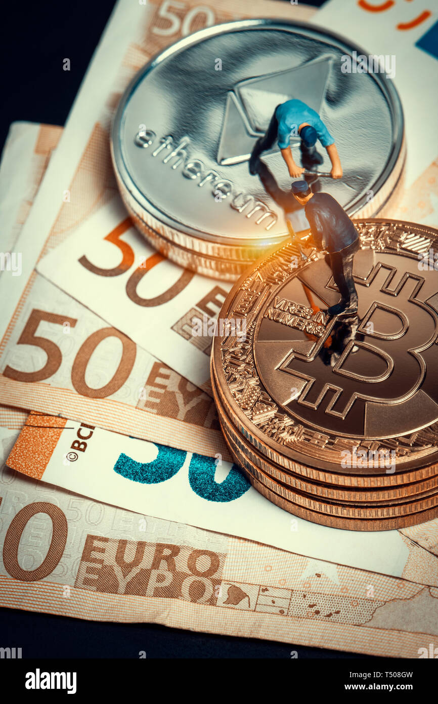Ethereum euro hi-res stock photography and images - Alamy