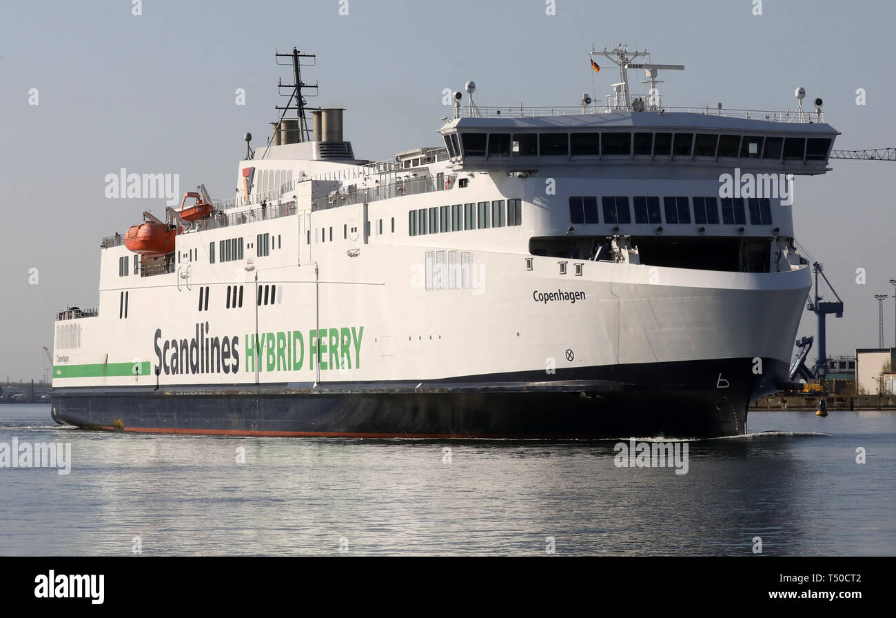 Ferry to rostock in gedser hi-res stock photography and images - Alamy