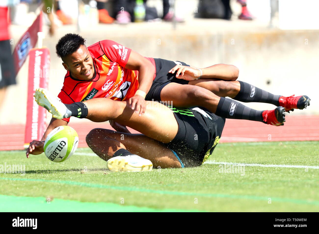 Chiba, Japan. 20th Apr, 2019. Isileli Nakajima (JPN) Rugby : Rugby
