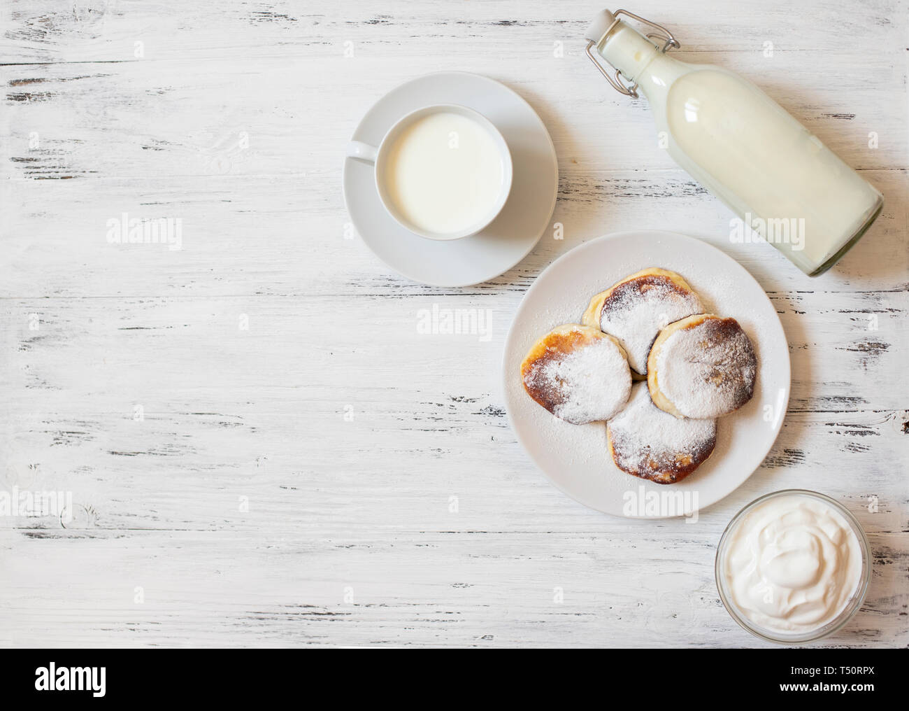 Cottage Cheese Pancakes Cheesecakes Syrniki Or Sirniki Healthy