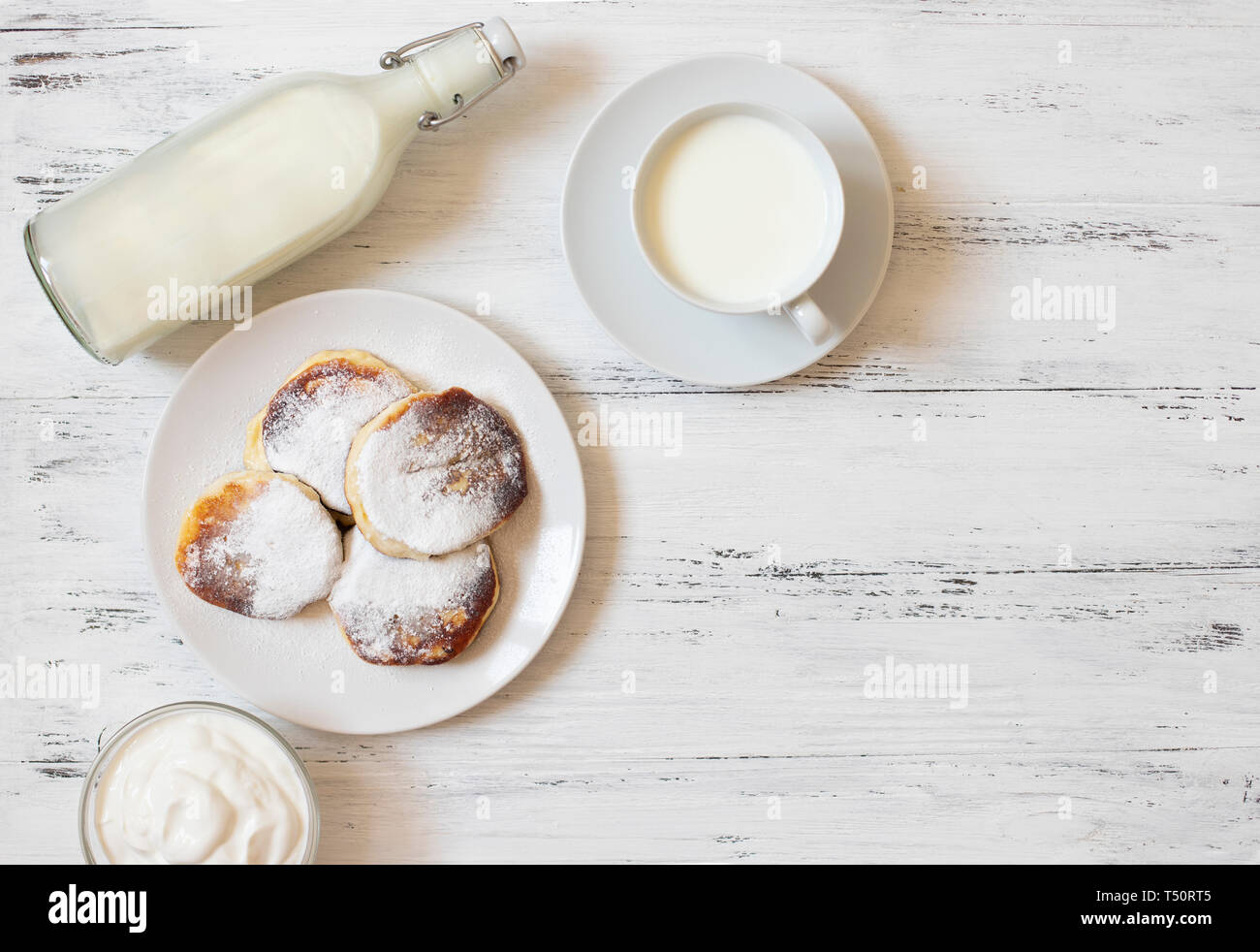 Cottage Cheese Pancakes Cheesecakes Syrniki Or Sirniki Healthy