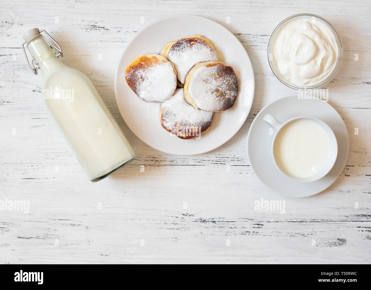 Cottage Cheese Pancakes Cheesecakes Syrniki Or Sirniki Healthy