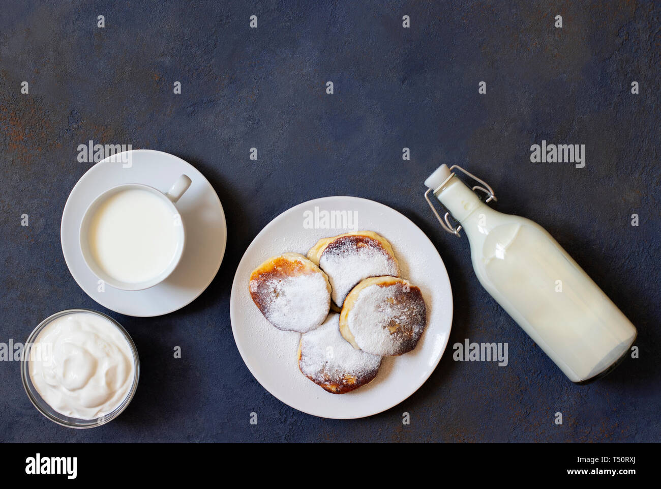 Cottage Cheese Pancakes Cheesecakes Syrniki Or Sirniki Healthy