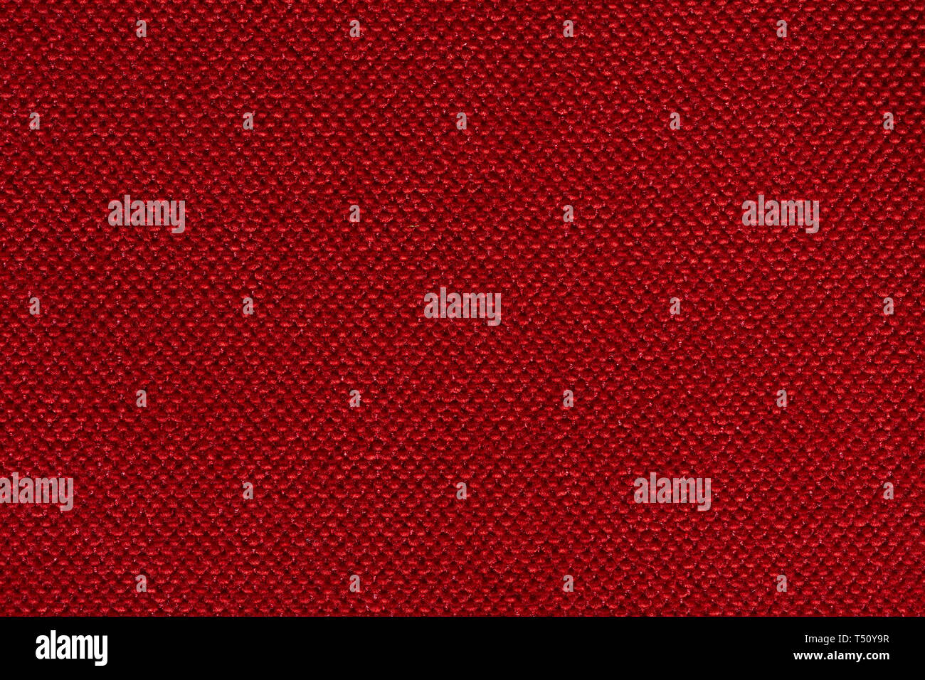 Passionate red fabric background for your interior. Stock Photo