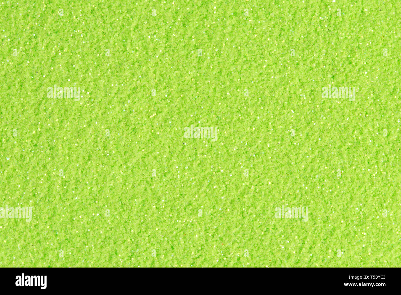 Lime glitter background. Can be used as texture Stock Photo