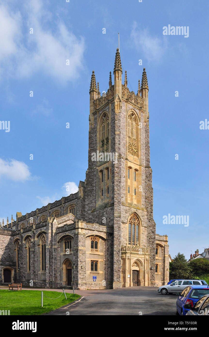 Holy Trinity Church, Rolle Road, Exmouth, Devon, England, UK Stock Photo
