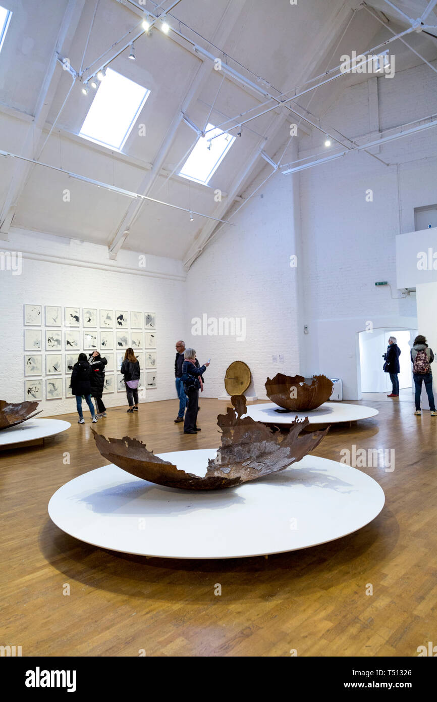 Exhibition at Modern Art Oxford, UK Stock Photo