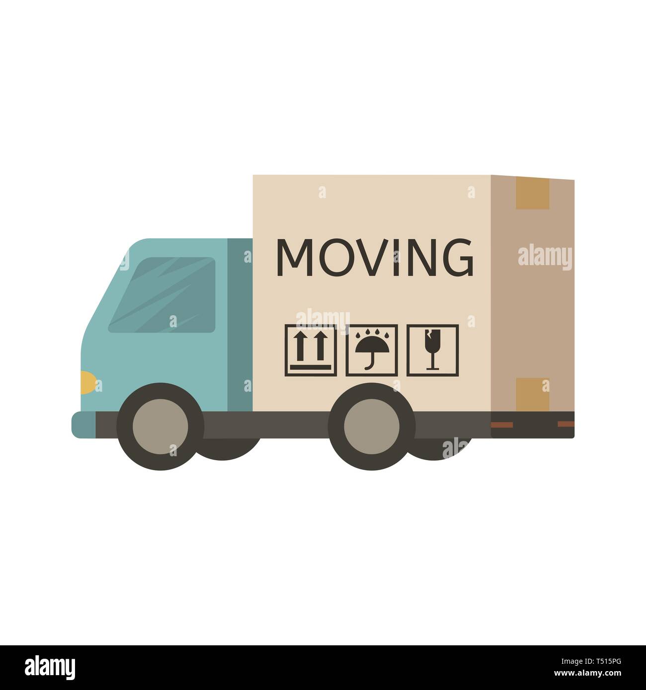 Moving Out Cardboard Stock Vector Images Alamy
