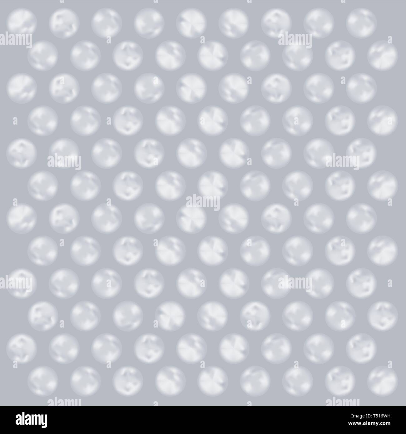 Bubble Wrap Texture Vector Stock Illustration - Download Image Now