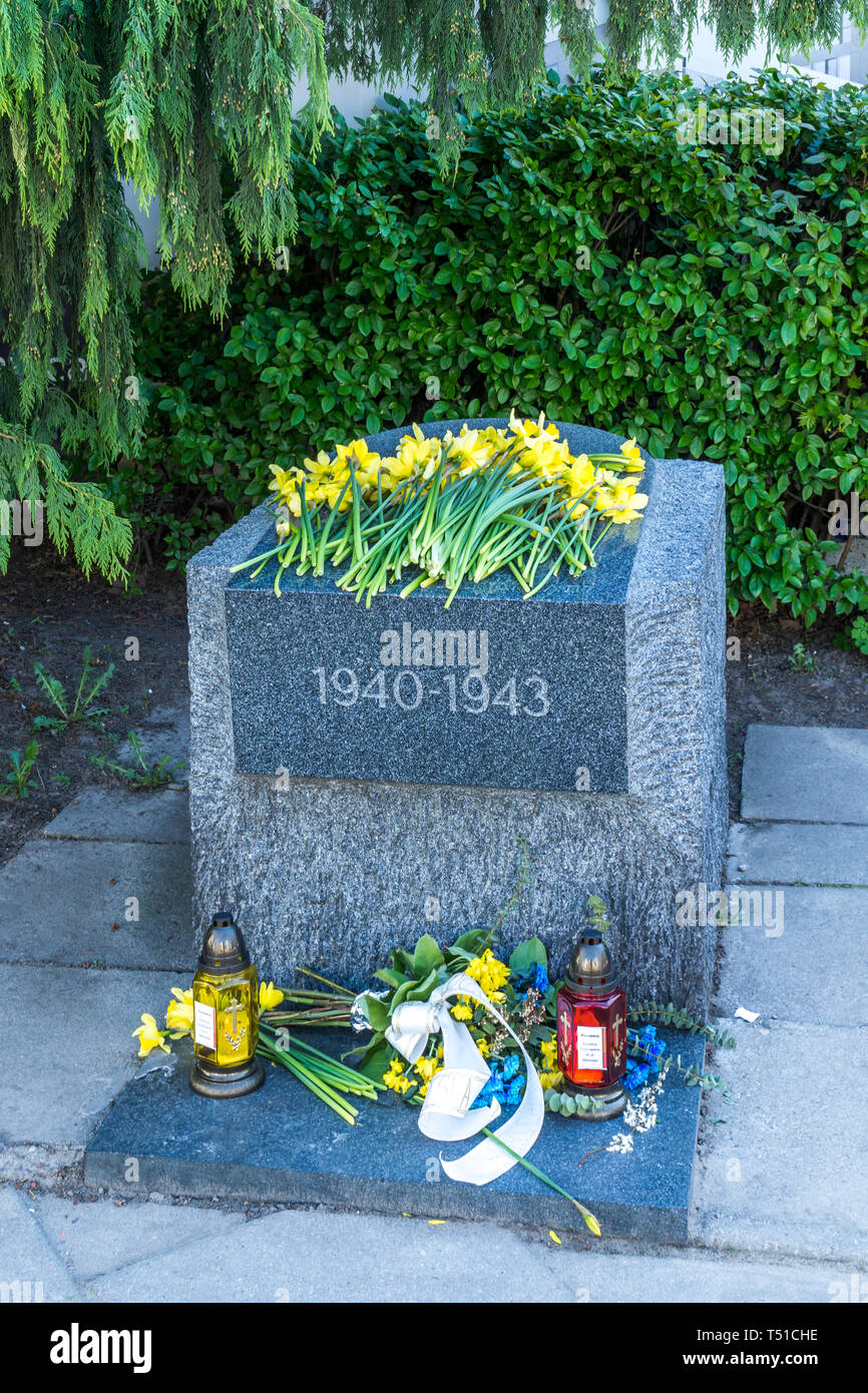 76th anniversary of the Warsaw Ghetto Uprising Stock Photo - Alamy