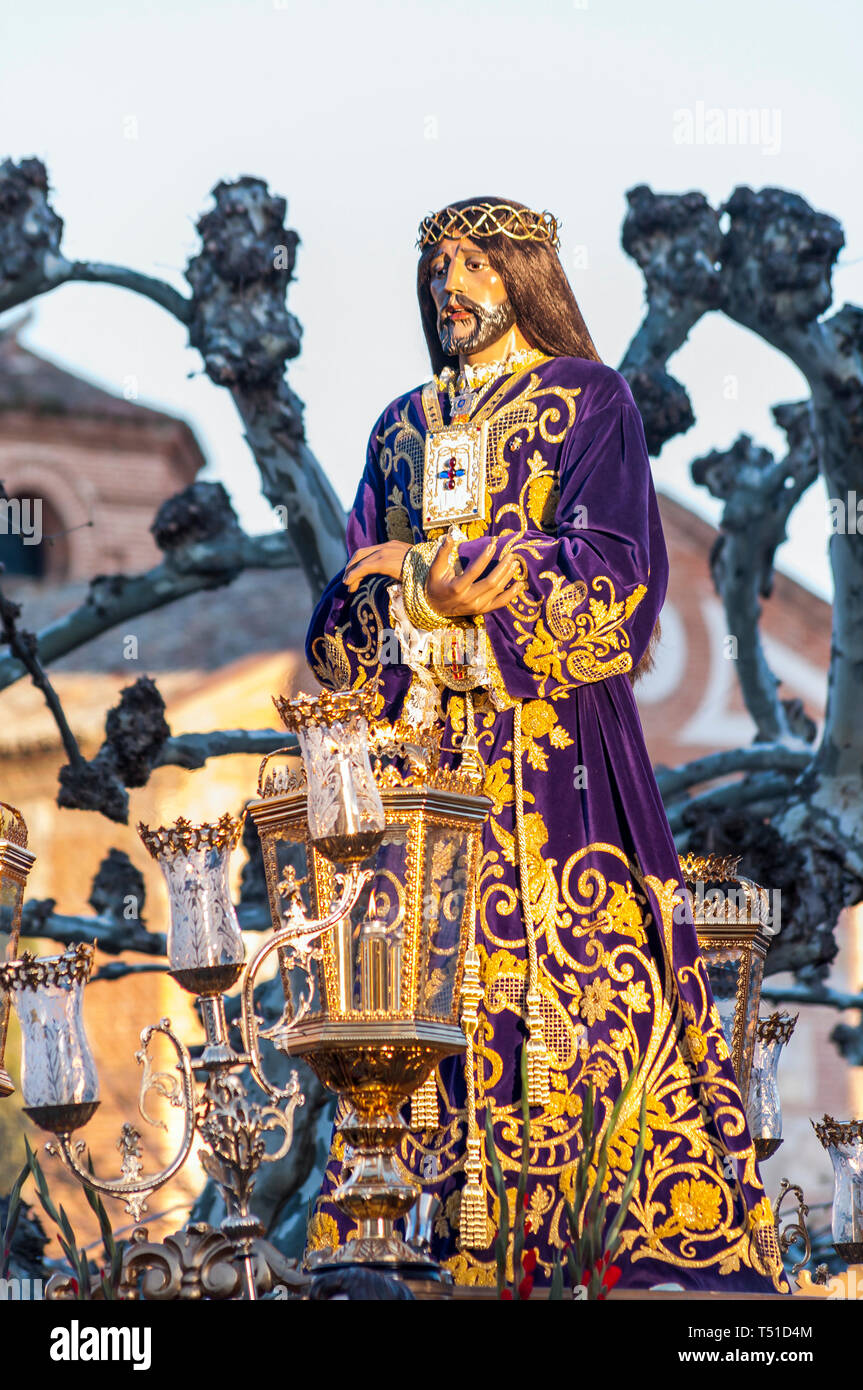 Procesión de Semana Santa en Alcalá de Henares. Madrid. España Stock Photo