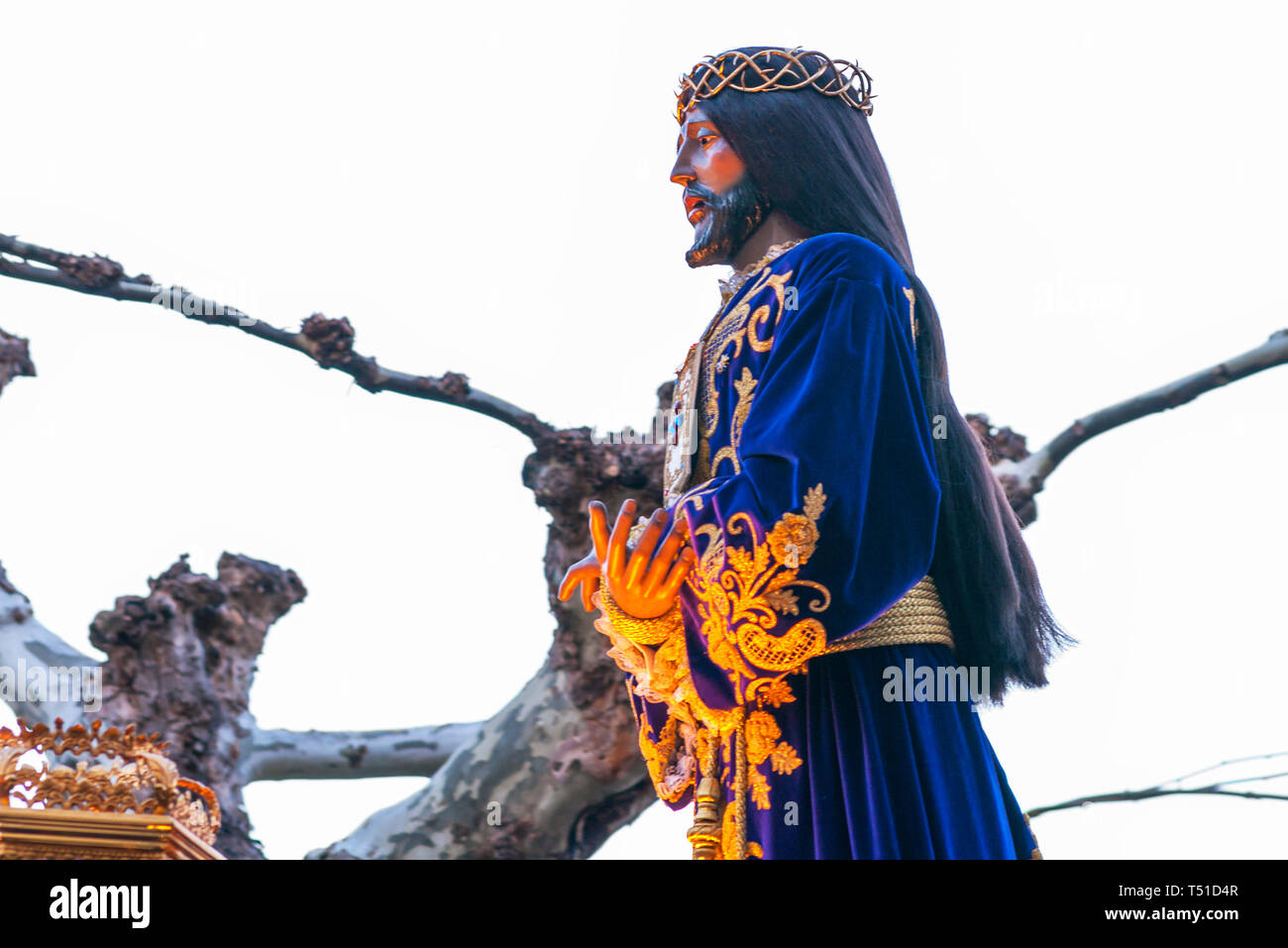 Procesión de Semana Santa en Alcalá de Henares. Madrid. España Stock Photo