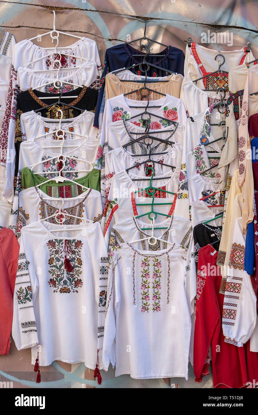 https://c8.alamy.com/comp/T51DJ8/display-of-embroidered-ukrainian-slavic-women-and-men-traditional-shirts-embroidery-clothing-in-outdoor-flea-market-in-kiev-ukraine-close-up-ethnic-T51DJ8.jpg
