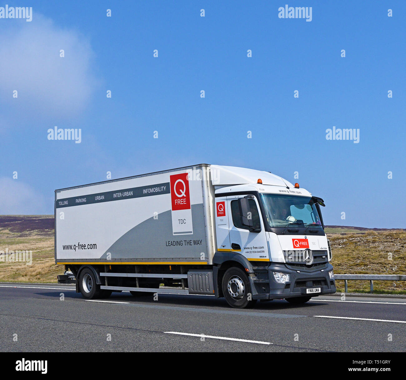 Traffic cumbria m6 motorway hi-res stock photography and images - Alamy