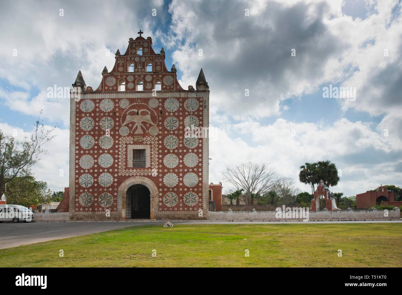 Iglesia de Uayma, Yucatan, Mexico Stock Photo - Alamy Iglesia de Uayma, Yucatan, Mexico Stock Photo - Alamy