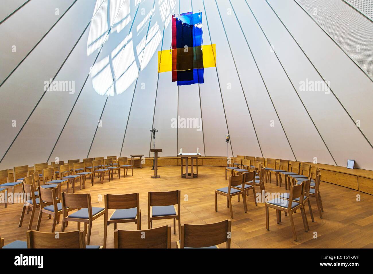 Chapel Of The Holy Family New Building Of The Church Sankt Joseph Holzkirchen Upper Bavaria Bavaria Germany Stock Photo Alamy