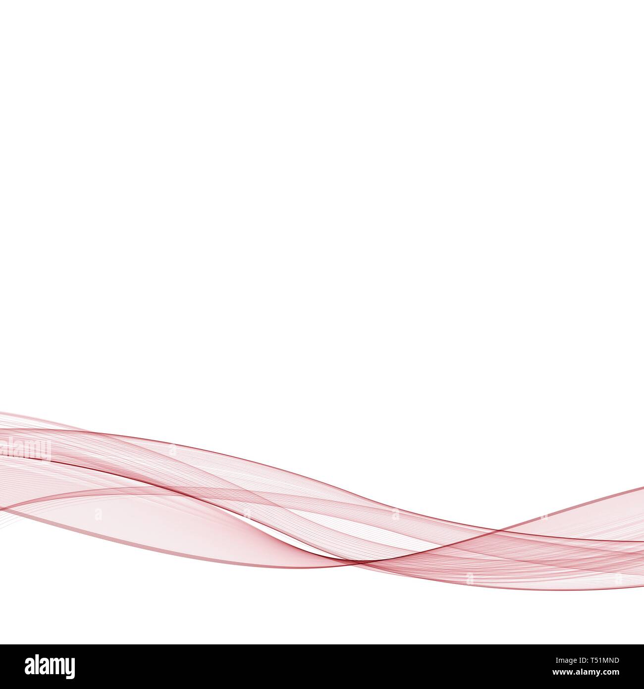 Abstract background with red wave Stock Photo - Alamy