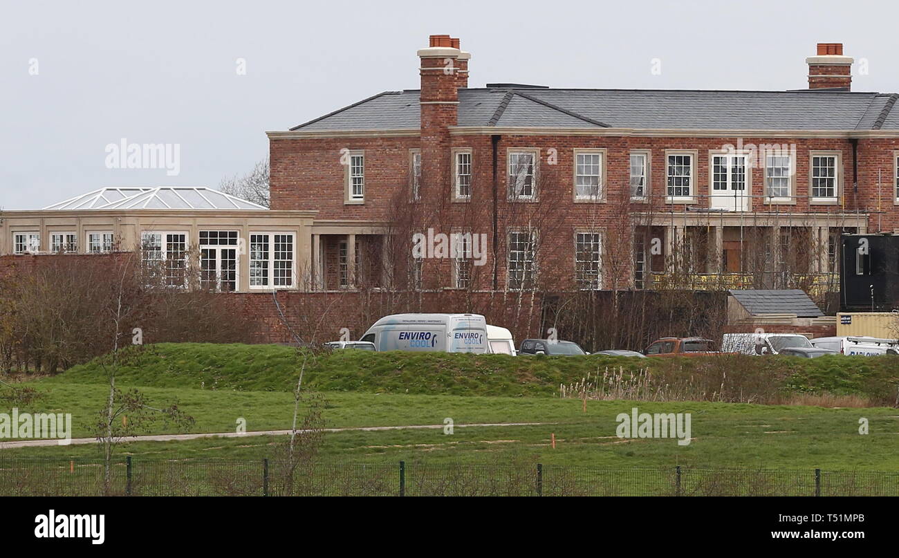 Wayne And Coleen Rooney New 20 Million Mansion In Cheshire Uk Credit Ian Fairbrother Alamy Stock Photos Stock Photo Alamy