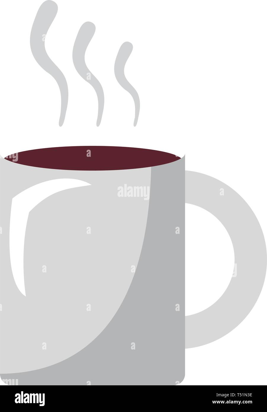 Hot Coffee Mug Cartoon Stock Vector Image Art Alamy https www alamy com hot coffee mug cartoon image244056946 html