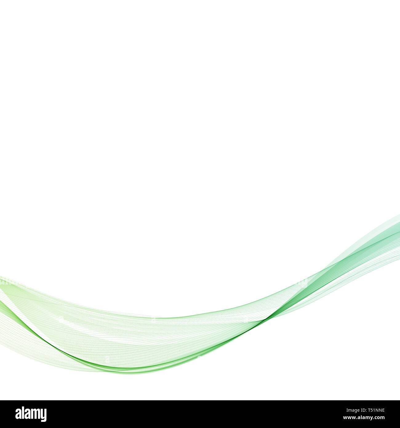 bright green wave. Vector image. Abstract background. eps 10 Stock ...