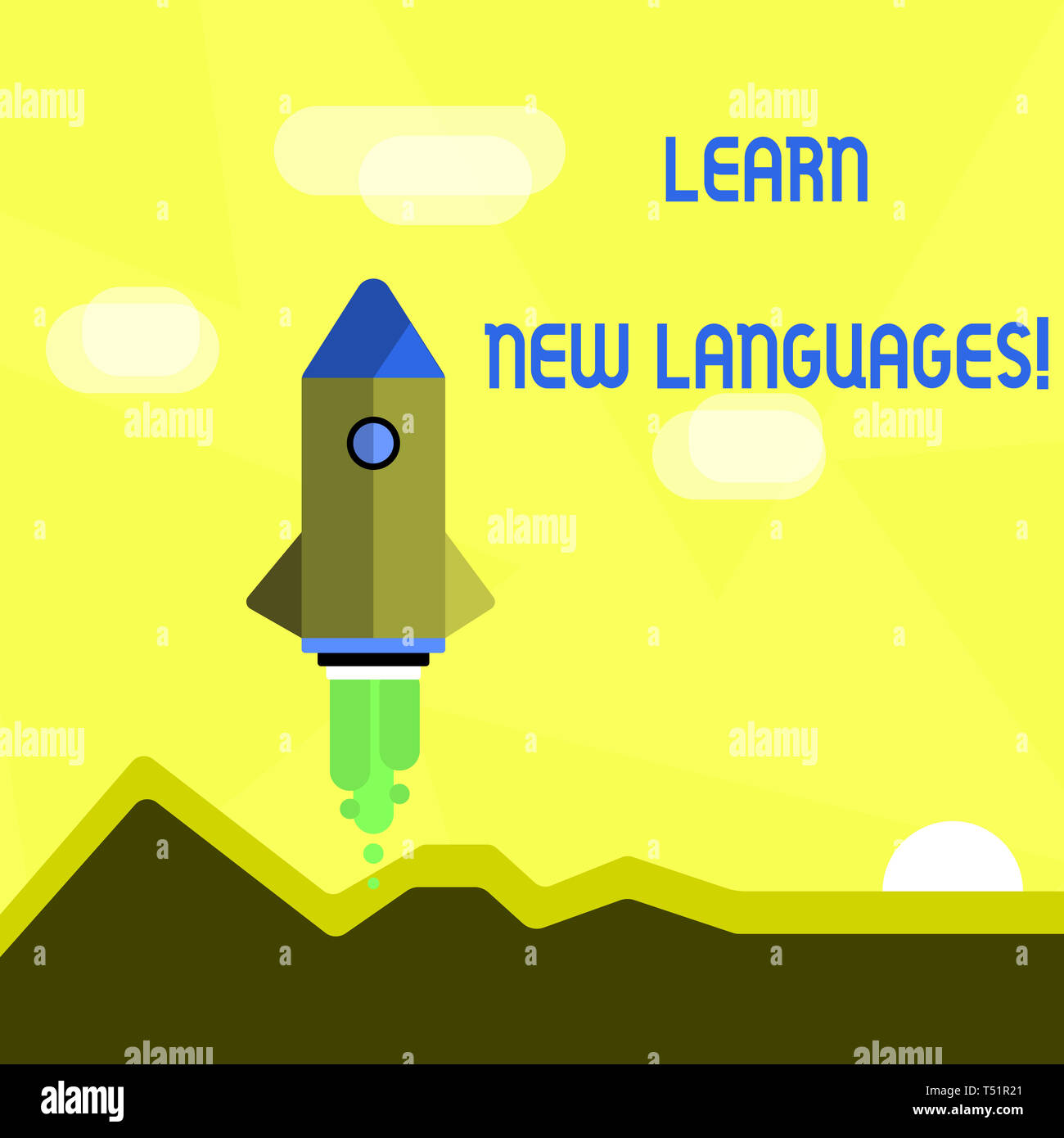 Rocketship education hi-res stock photography and images - Alamy