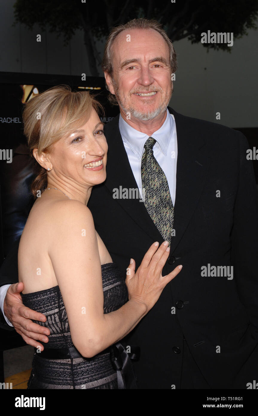 Los Angeles Ca August 04 2005 Director Wes Craven And Wife Iya At The