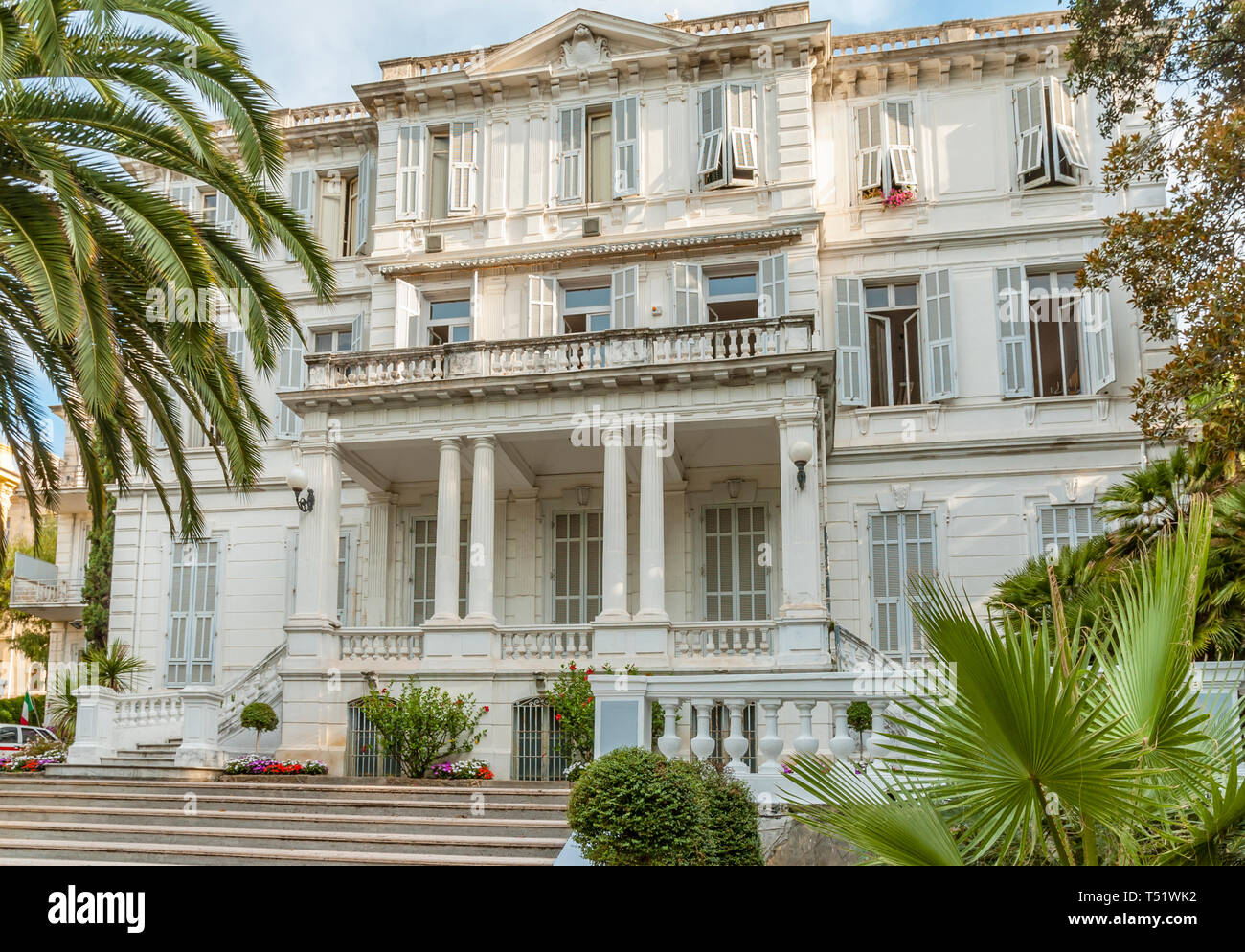 Villa Ormond, San Remo, Liguria, North West | Italy Stock Photo - Alamy