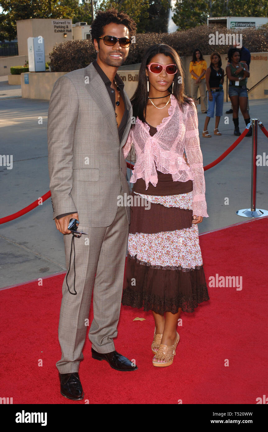 Los Angeles Ca September 07 2005 Singer Actor Eric Benet And Daughter India Jordan At The 10th