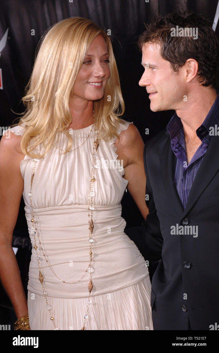LOS ANGELES, CA. September 10, 2005: Actress JOELY RICHARDSON & actor DYLAN WALSH at the premiere for season three of the TV series Nip/Tuck, at the El Capitan Theatre, Hollywood. © 2005 Paul Smith / Featureflash Stock Photo