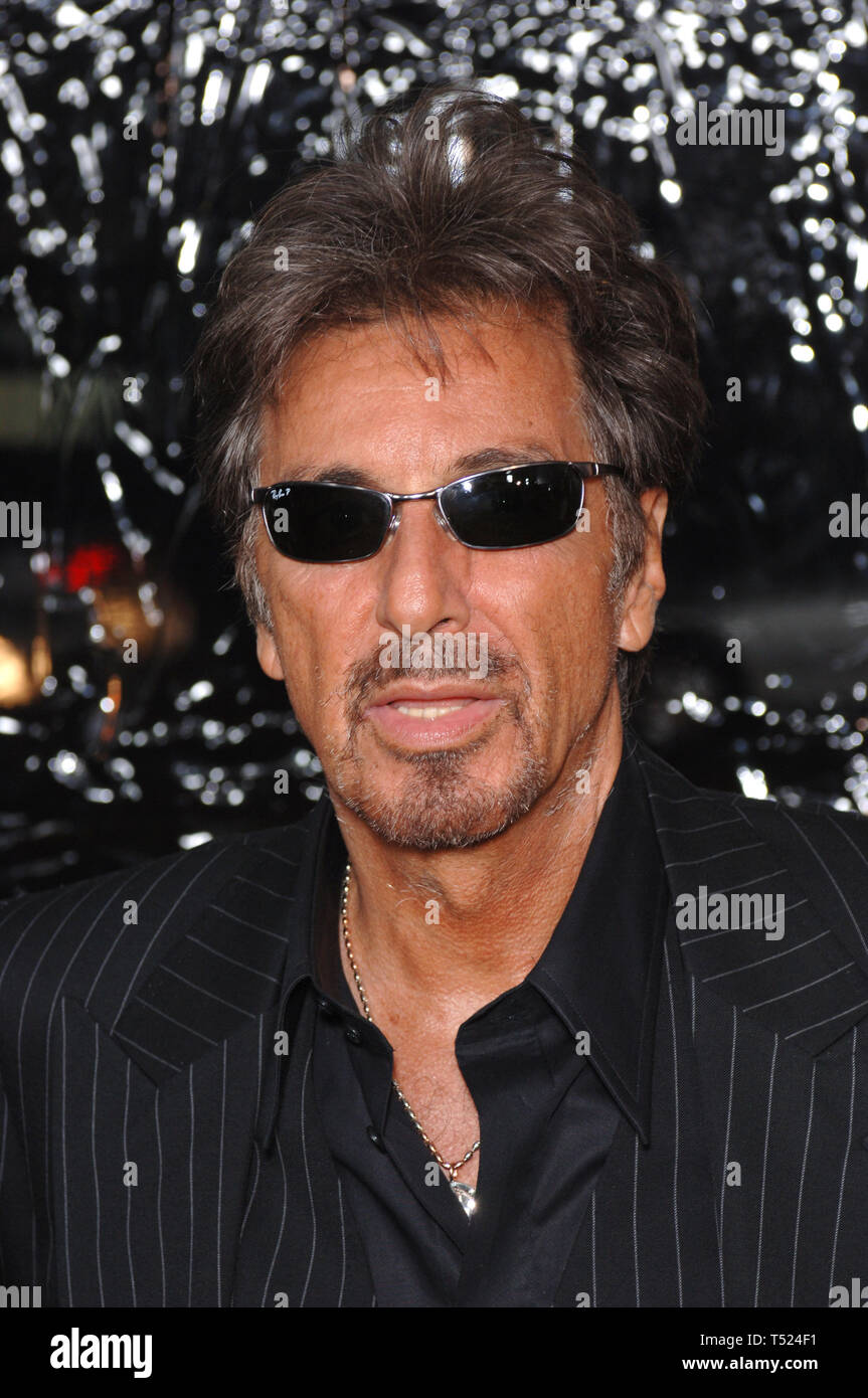 LOS ANGELES, CA. September 26, 2005: Actor AL PACINO at the world