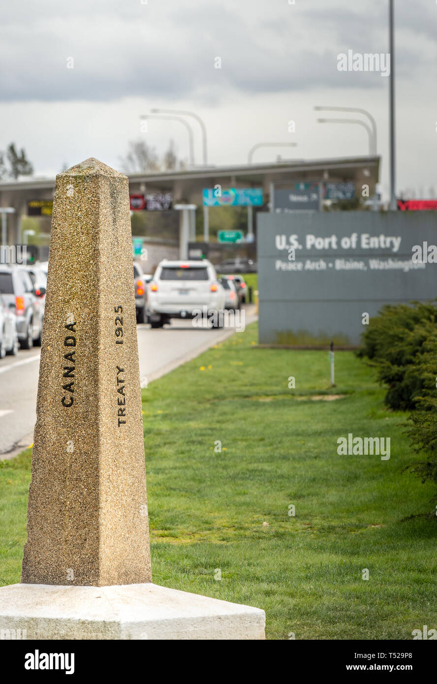 April 14, 2019 Surrey, BC International Boundary Survey Monument