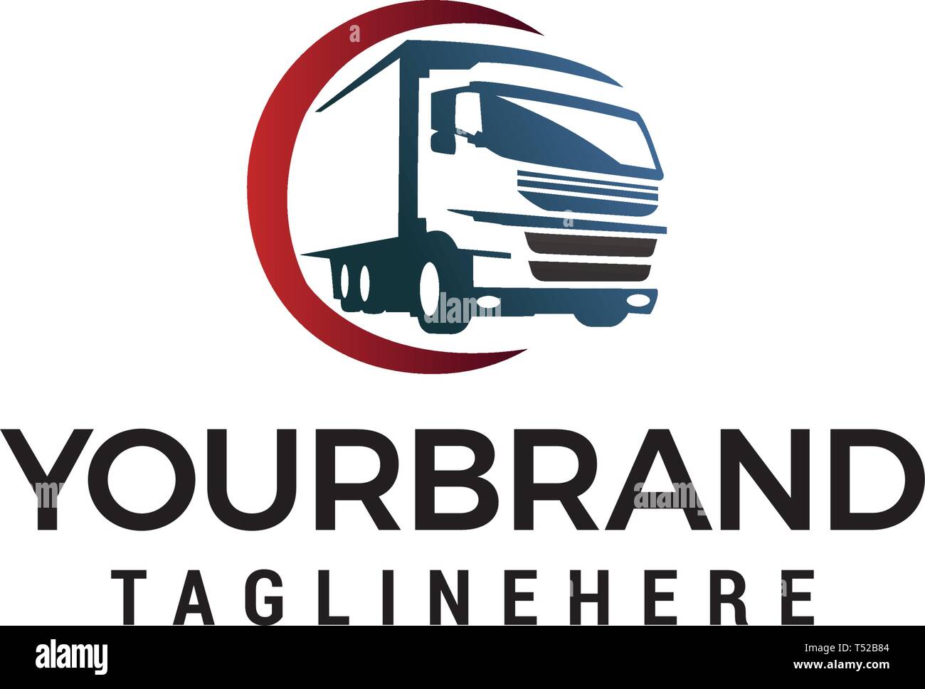 Shipping Truck Logo