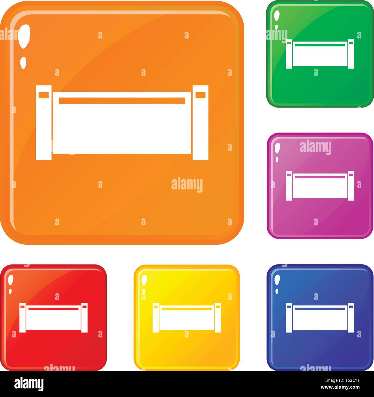 Pipe piece icons set vector color Stock Vector Image & Art - Alamy