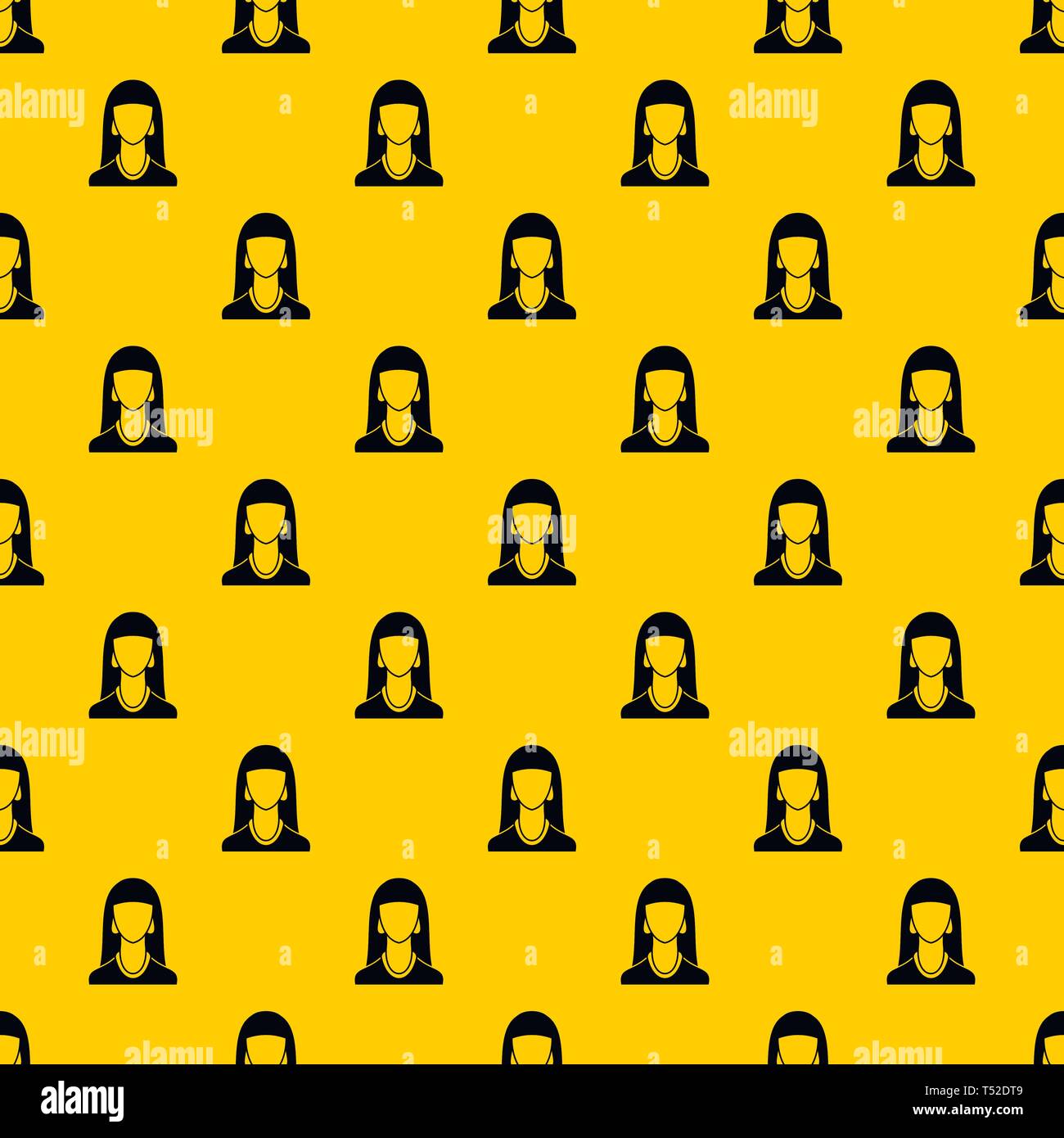 Woman pattern vector Stock Vector Image & Art - Alamy