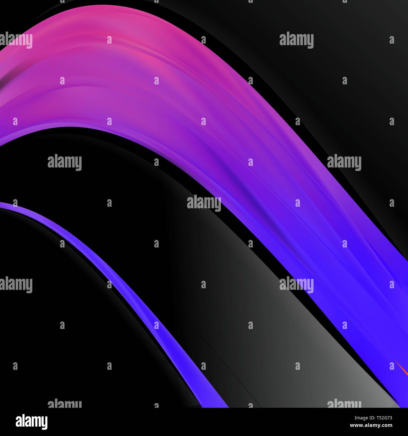 Blue and purple wave hi-res stock photography and images - Alamy