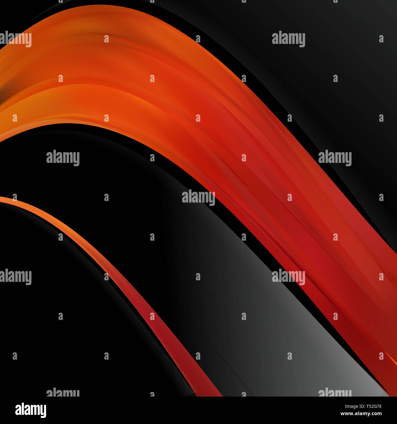 Abstract Black Red and Orange Wave Business Background Design Template ...
