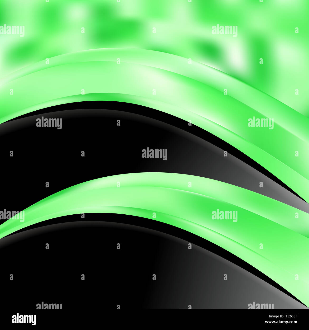 Green and Black Wave Business Background Stock Photo - Alamy
