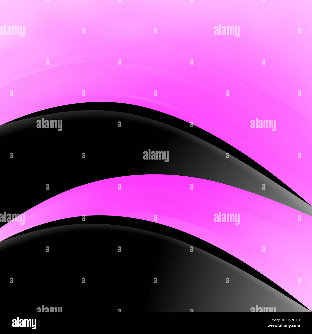 Abstract Pink and Black Wave Business Background Illustration Stock ...
