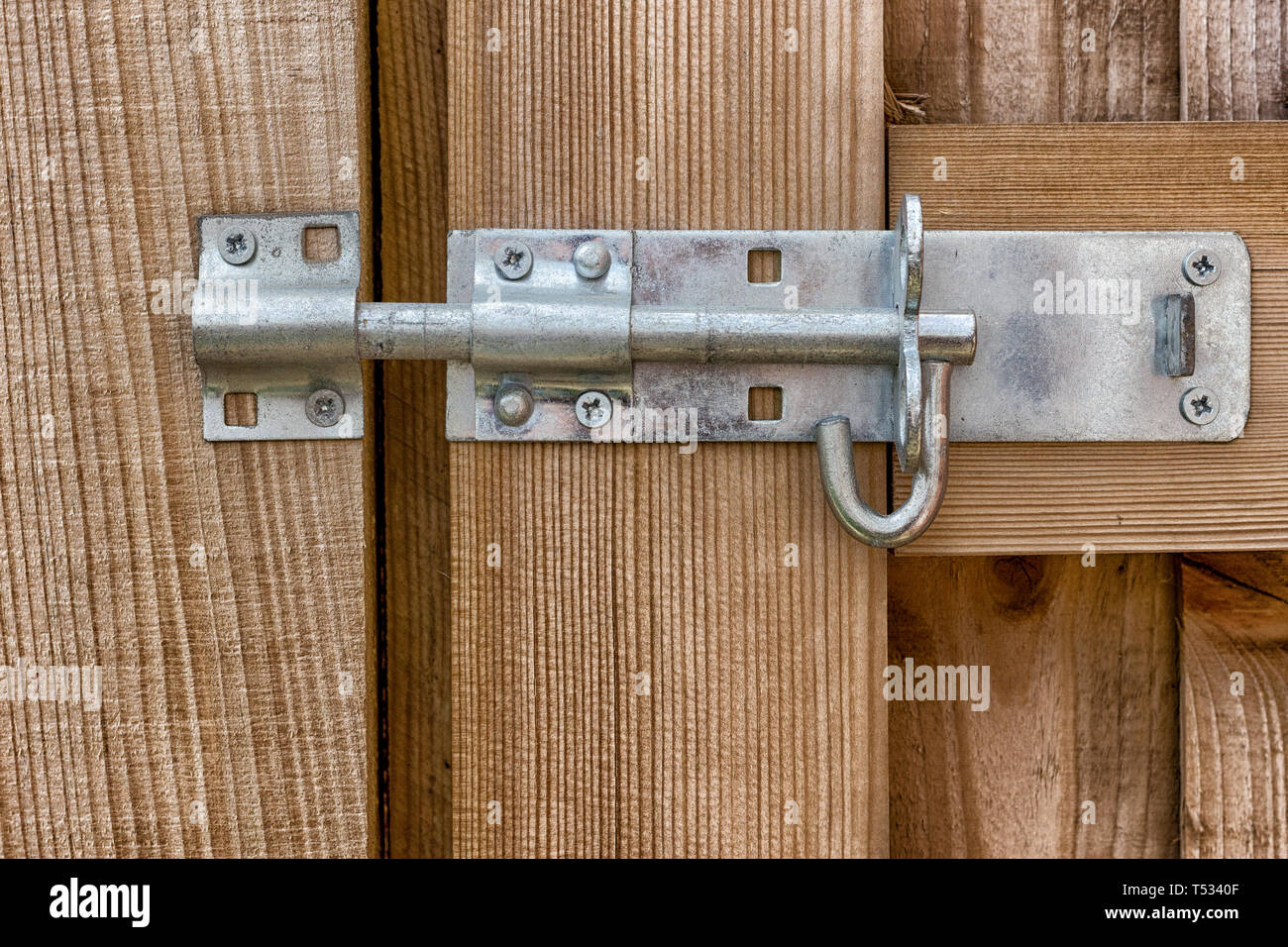 Wooden Gate Latch Stock Photos Wooden Gate Latch Stock Images