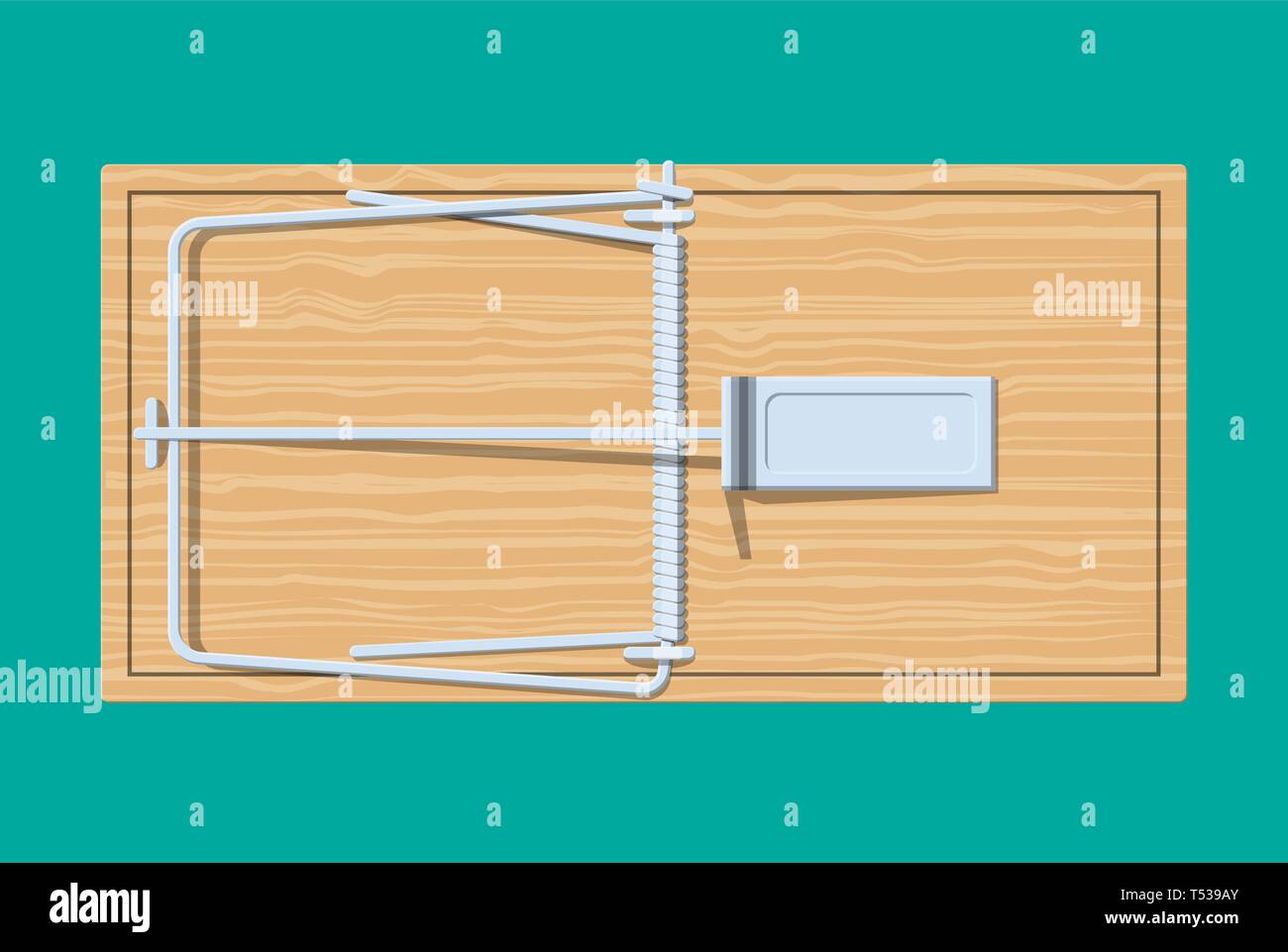 https://c8.alamy.com/comp/T539AY/wooden-mouse-trap-classical-spring-loaded-bar-trap-top-view-vector-illustration-in-flat-style-T539AY.jpg