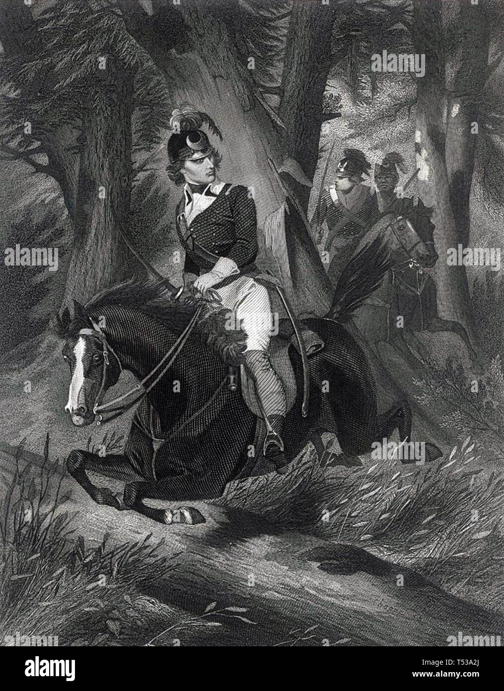 FRANCIS MARION (c 1732-1795) American army officer known as the Swamp Fox Stock Photo