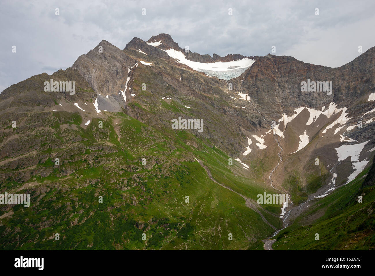 Stucklistock mountain, the Urner Alps, Uri, Switzerland. Europe. Stock Photo