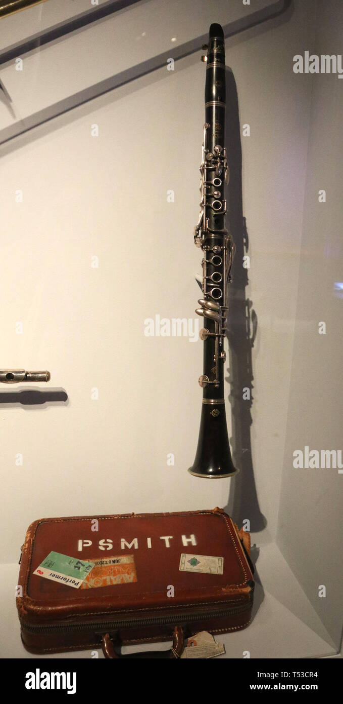 April 20, 2019 - New York City, New York, U.S. - SELMER CLARINET and ...