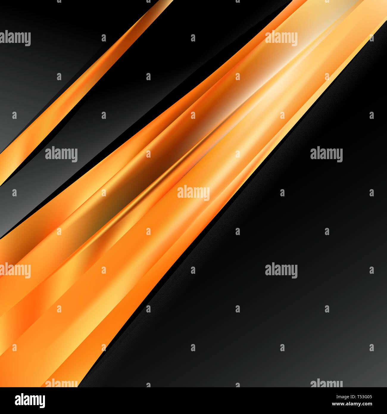 Abstract Orange and Black Business Background Template Stock Photo - Alamy