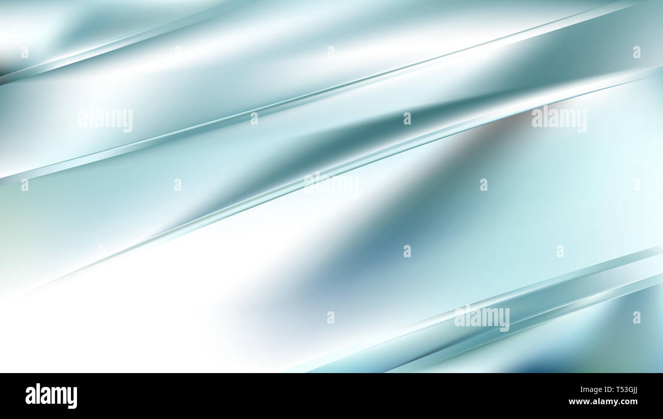 Abstract Blue and White Diagonal Shiny Lines Background Stock Photo